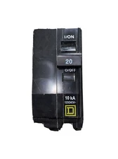 1 NEW Square D QO220 Circuit Breaker QO 20 Amp