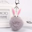 thumbnail 7 - 2020 New Cute Pineapple Fur Ball Keychain Bag Car Pendant Keyring Birthday Gifts