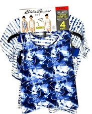 Eddie Bauer Youth Swim Set, Girl Reversible 4-pcs, M 10/12, mix match