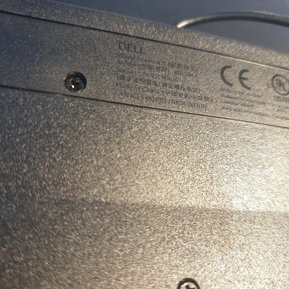 DELL KB216 FULL-SIZE QWERTY USB KEYBOARD - KB216-BK-US KB216T3 URU1-35 - Bild 3 von 4