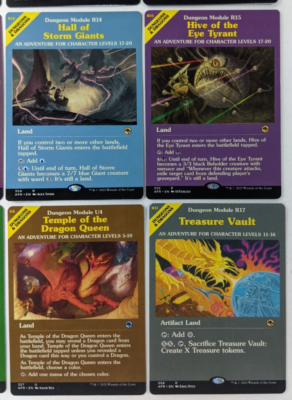 Dungeon Module Magic the Gathering Adventures Forgotten Realms MTG COMPLETE  Set | eBay