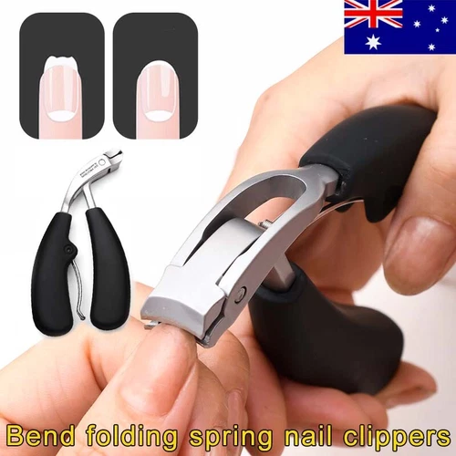 Toenail Clippers for Thick Ingrown Nails Heavy Duty Toe Nail Clippers Seniors - Picture 2 of 19