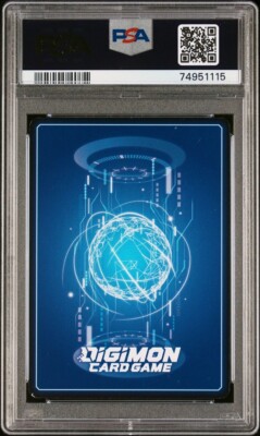 ゴ*ャ様 パーシモン　＆　マッスルバック Digimon Gankoomon X-Antibody Alternate Art Super Rare BT10-068 PSA