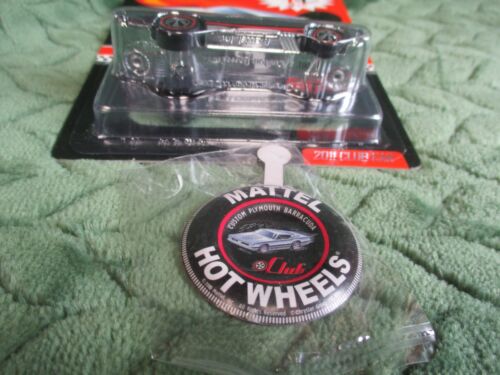 Hot Wheels RLC Exclusive Custom Plymouth Barracuda -CHROME- 00195/03000 w/Button - Picture 5 of 8