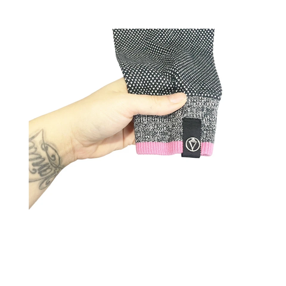 Calça jogging Ivivva by Lululemon feminina malha suor 10 cinza rosa stretch - Imagem 4 de 4