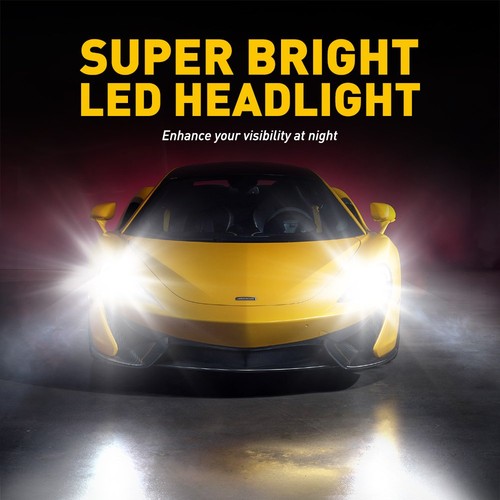 AUXITO 2X 9005 HB3 LED Headlight High Beam Super Bright White 20000LM 6000K B3 A - Picture 7 of 9
