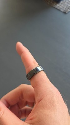 Oura Ring Gen 3 Horizon Black   Größe 13 | Garantieaustausch (Deutliche Kratzer)