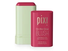 PIXI On-the-Glow Blush RUBY berry Hydrating Tinted Moisture Blush Stick NEW BOX