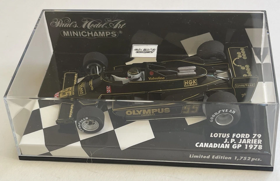 Model F1 car Lotus Ford 79 Jarier Canadian GP 1978 Minichamps 400 780055 1:43rd - Image 2 of 4