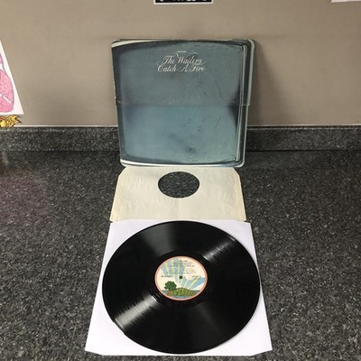 LP VINYL BOB MARLEY THE WAILERS CATCH A FIRE UK 1ST PRESS ZIPPO SLEEVE EX+/EX+