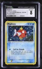 CGC 8 Magikarp 65/109 EX Team Rocket Returns Reverse Holo Stamped Pokemon Card on eBay