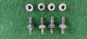 Z VW T4 Schrauben mit Muttern für Sitzkonsole, original Bolzen 4 Stück 701881700