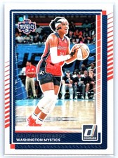 2025 Donruss WNBA #16 Aaliyah Edwards - Washington Mystics