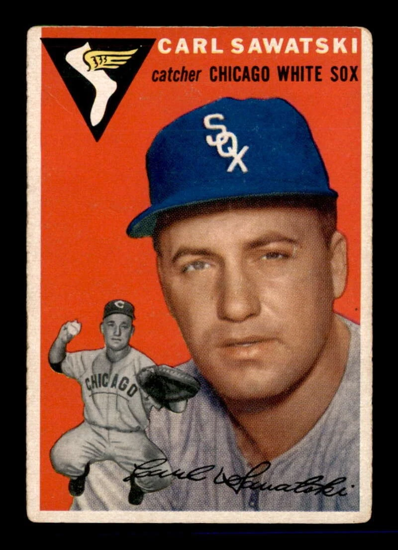 1954 Topps #198 Carl Sawatski   VG/VGEX X3461956