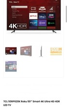 TCL 50RP620K Roku 50" Smart 4K Ultra HD HDRLED TV