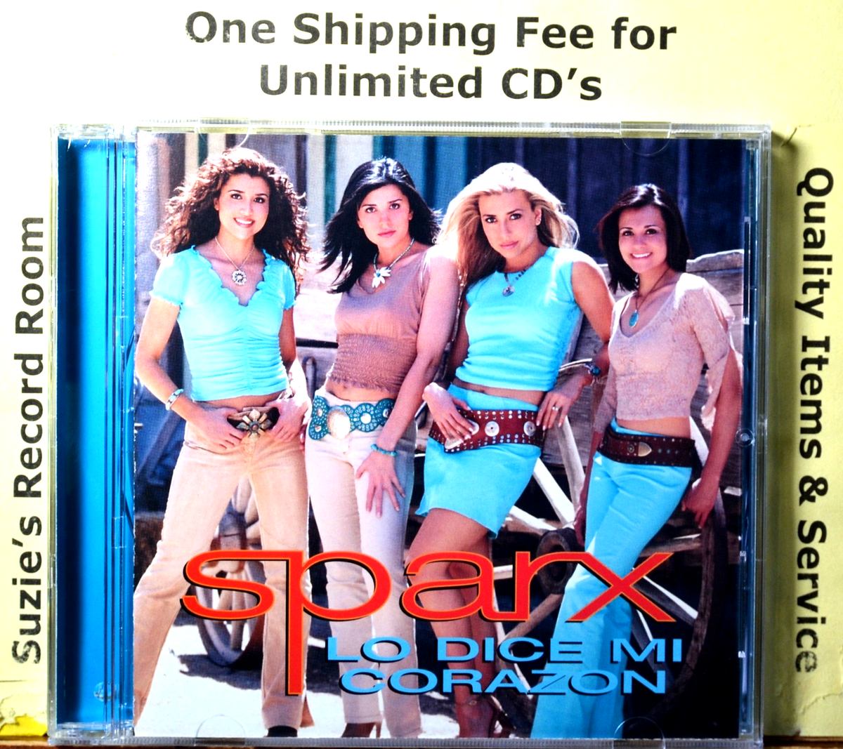 未開封　SPAX CD 3・2・1 CD CD Sparx Lo Dice Mi Corazon EX NICE COPY -Latin / Spanish -Check