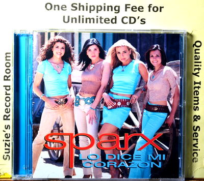 未開封　SPAX CD 3・2・1 CD CD Sparx Lo Dice Mi Corazon EX NICE COPY -Latin / Spanish -Check