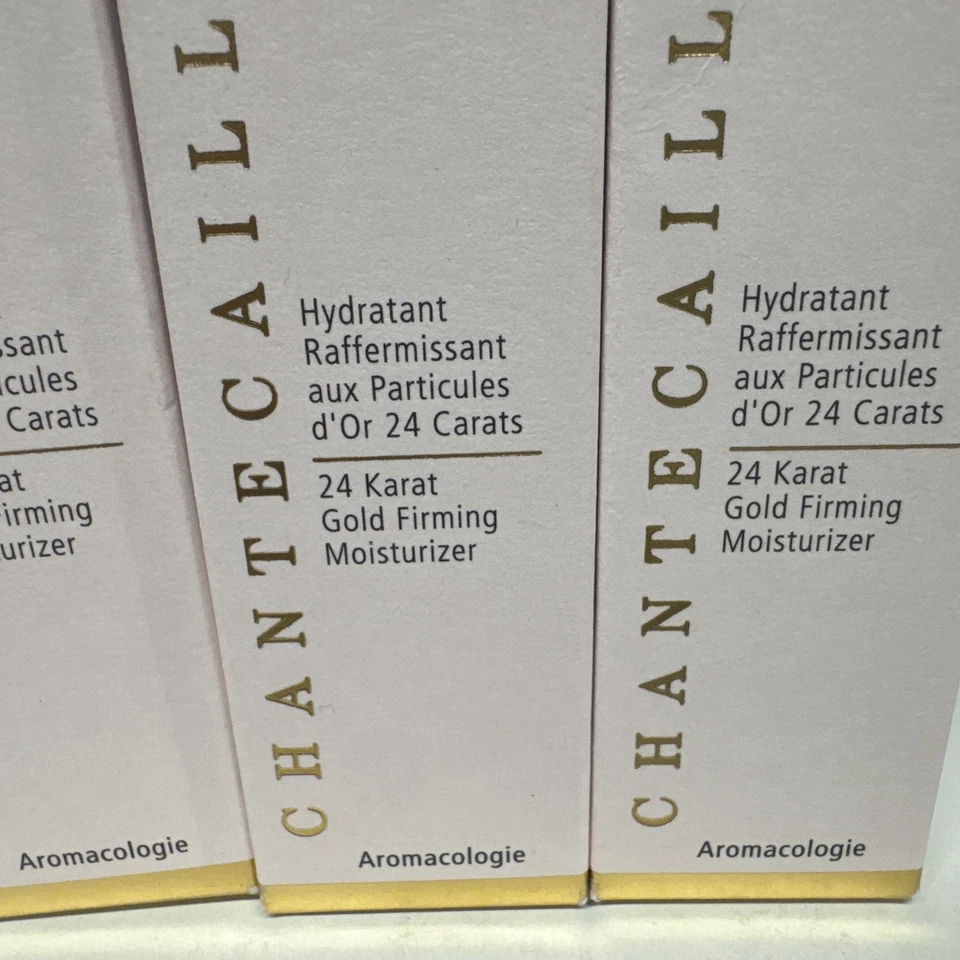 Crema hidratante reafirmante de oro de 24 quilates 7 Chantecaille 8 ml / 0,27 oz CADA UNA NUEVA EN CAJA Foto 2 de 4