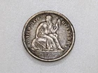 1862 10C SEATED LIBERTY SILVER DIME