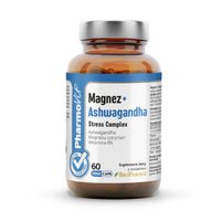 Capsule Pharmovit Di Magnesio + Ashwagandha, 60 Pezzi.