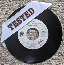 The Rolling Stones PROMO 45 rpm: Start Me Up : RS-21003 TESTED 1981