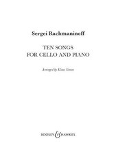 Ten Songs for Cello and Piano: Violoncello un...