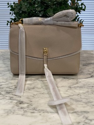 **Brand New** Rebecca Minkoff Women's Darren Top Zip Shoulder Bag. Stone color