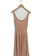 Reformation Jeans Blush Pink Rou Midi Dress Jersey Knit Sleeveless Size Medium