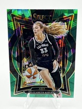 2025 Select WNBA Basketball Green Ice Prizm #63 Elizabeth Kitley, Las Vegas Aces