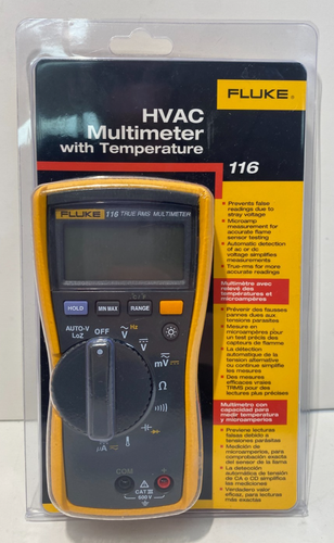 (MA6) Fluke 116 HVAC True RMS Digital Multimeter NEW | eBay