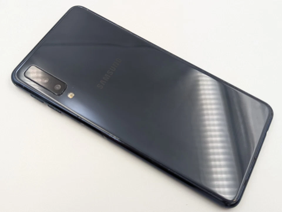 Samsung Galaxy A7 2018 Black Schwarz 64GB / 4GB Android 10 Smartphone A750FN 💥 - Bild 2 von 4