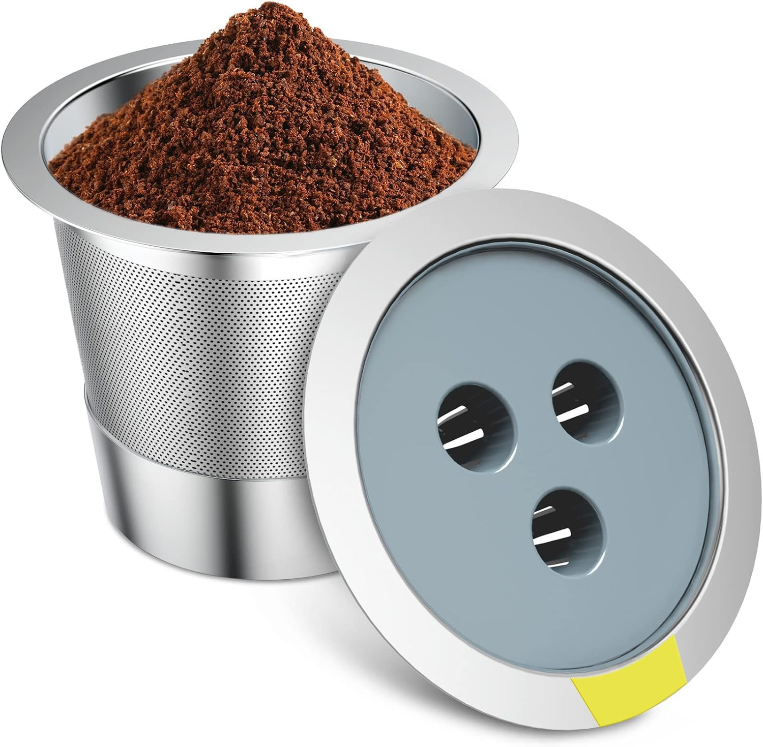 Stainless Steel Reusable K Cups Compatible with Ninja Coffee Maker, K Cup Reusab