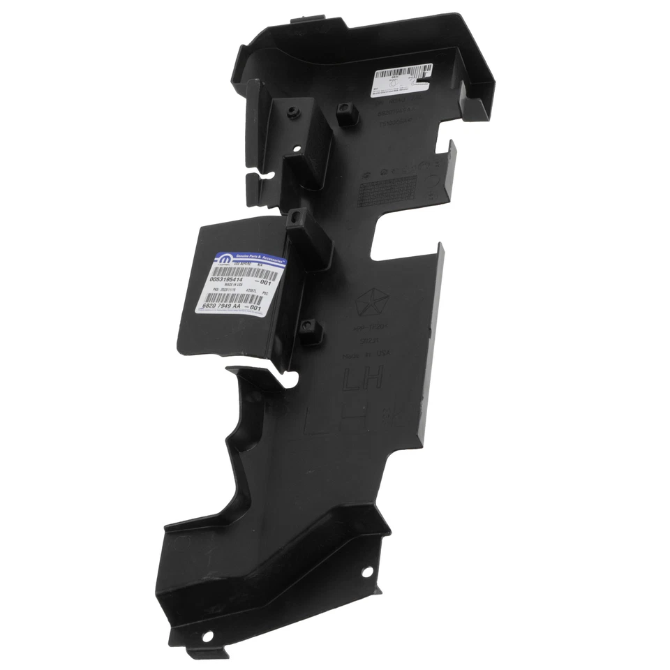 Deflector de entrada de aire Jeep Cherokee 2014-2018 fabricante original nuevo Mopar 68207949Aa genuino Foto 3 de 4