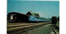 1980 AEM-7 900 Phase I Amtrak NEC Postcard: Audio-Visual Designs RP733