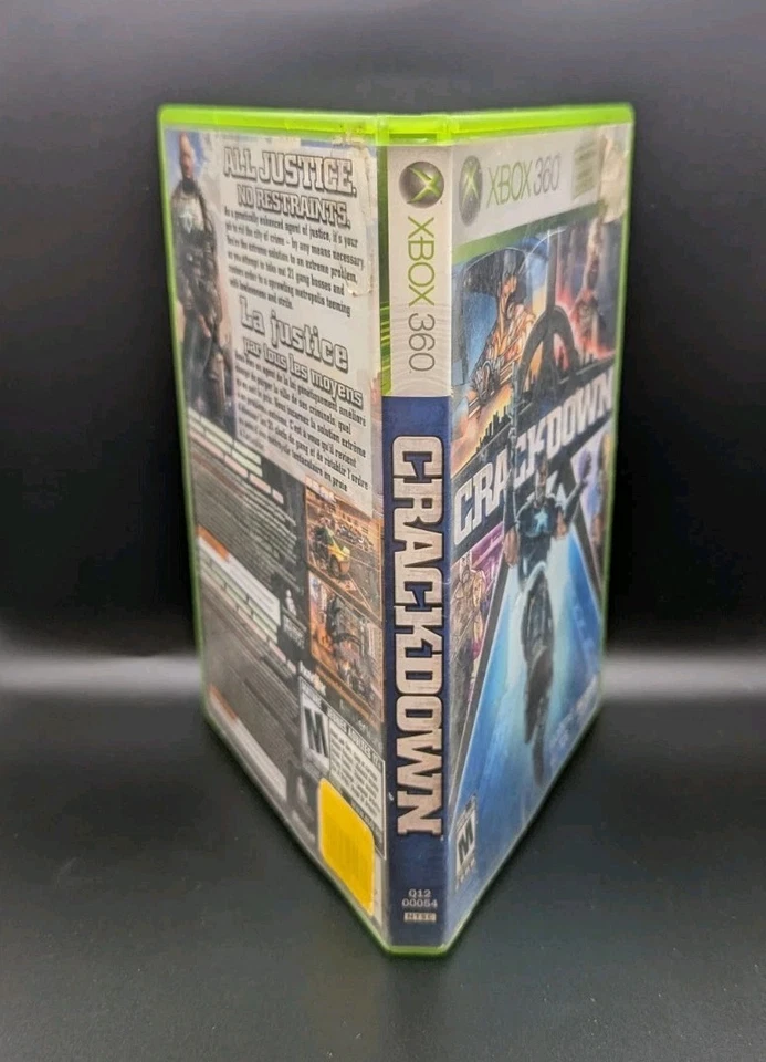 Crackdown (Microsoft Xbox 360 Game) Tested & Complete W/Manual, Minor Scratches - Image 3 of 4