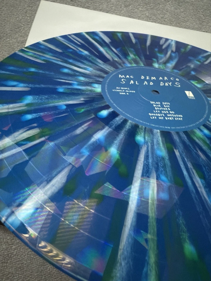 Mac Demarco SALAD DAYS 10TH ANNIVERSARY “BLUE BOY” EDITION VINYL Mint/Unplayed - Image 2 of 4