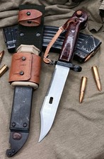 Romanian Type I Bayonet w/ Complete Sheath - Cugir Arsenal Cold War UNISSUED #2