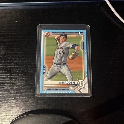 2021 Bowman Draft Sky Blue 20/499 Ty Madden #BD-152 1i7n