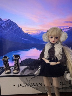 1/3 BJD Doll Female beautiful Eyes+Face makeup Figure Toys Gift