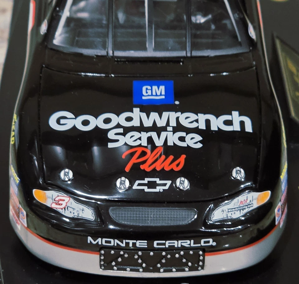 2000 #3 Dale Earnhardt GM Goodwrench Plus Monte Carlo 1:24 Diecast Revell RARO Foto 4 de 4
