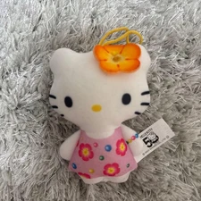 Hello Kitty Stuffed Floral One Piece 50Th Anniversary Cute Character Goods Japan