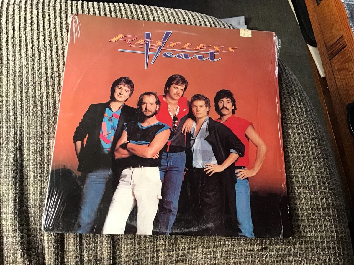 RESTLESS HEART 1985 SELF-TITLED LP OOP RCA PRINT VINTAGE VINYL