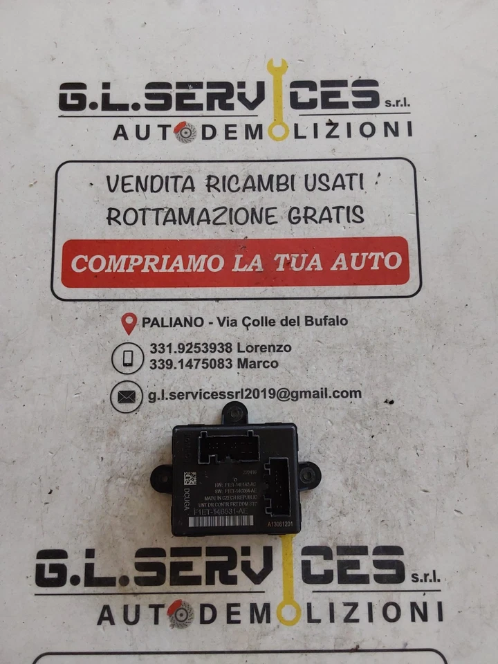 CENTRALINA MODULO UNITA COMANDO GESTIONE PORTA ANTERIORE SX FORD FOCUS 11-18 - Immagine 4 di 4