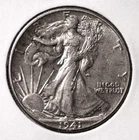 1941 Walking Liberty Half Dollar, Ch. AU #3048