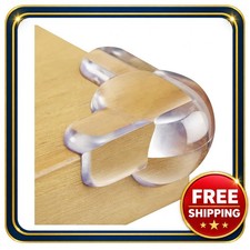 Baby Corner Protectors 12 Pack Transparent PVC Edge Bumpers