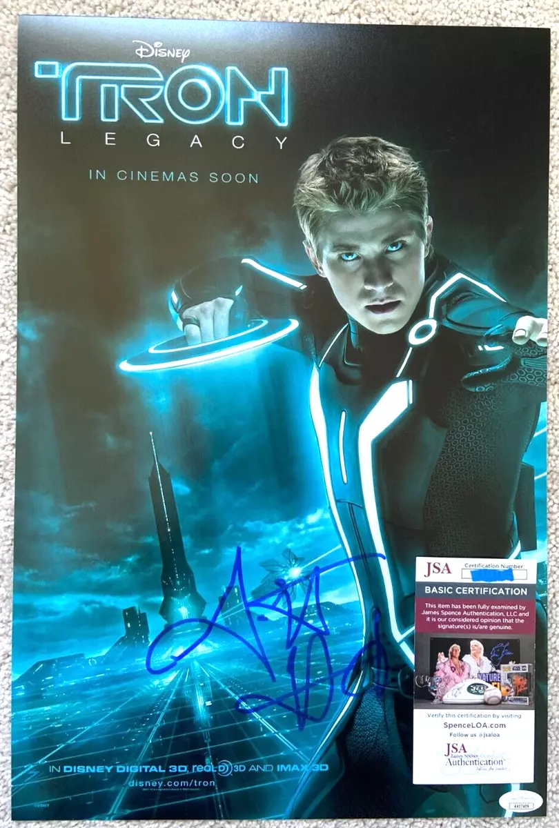 GARRETT HEDLUND SIGNED TRON LEGACY 12X18 MOVIE POSTER PHOTO FOUR BROTHERS  JSA | eBay