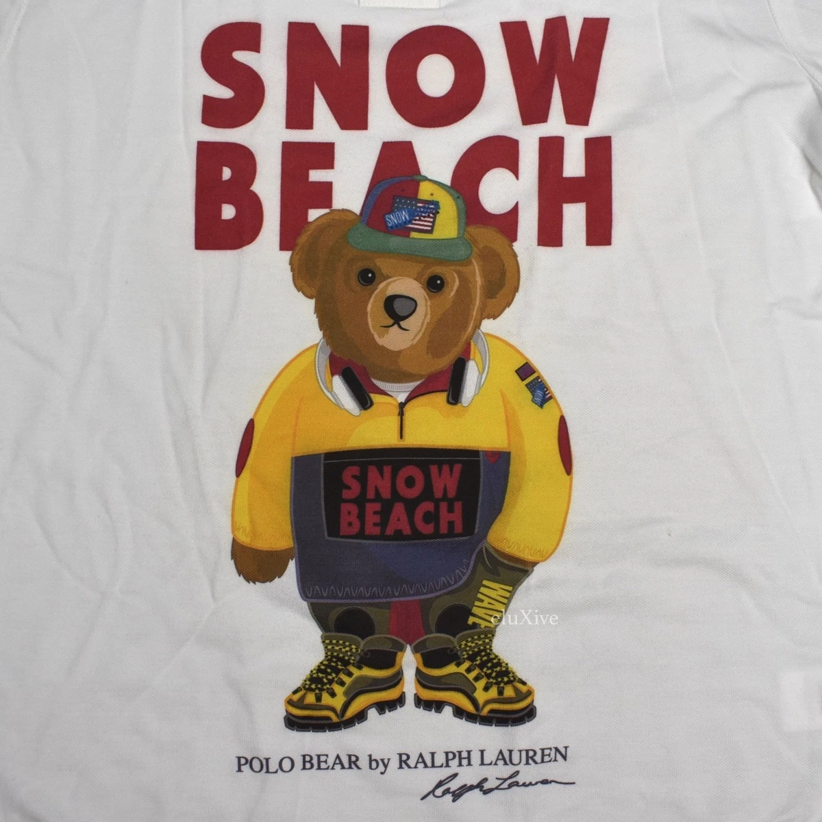 Snow beach polo bear Clearance