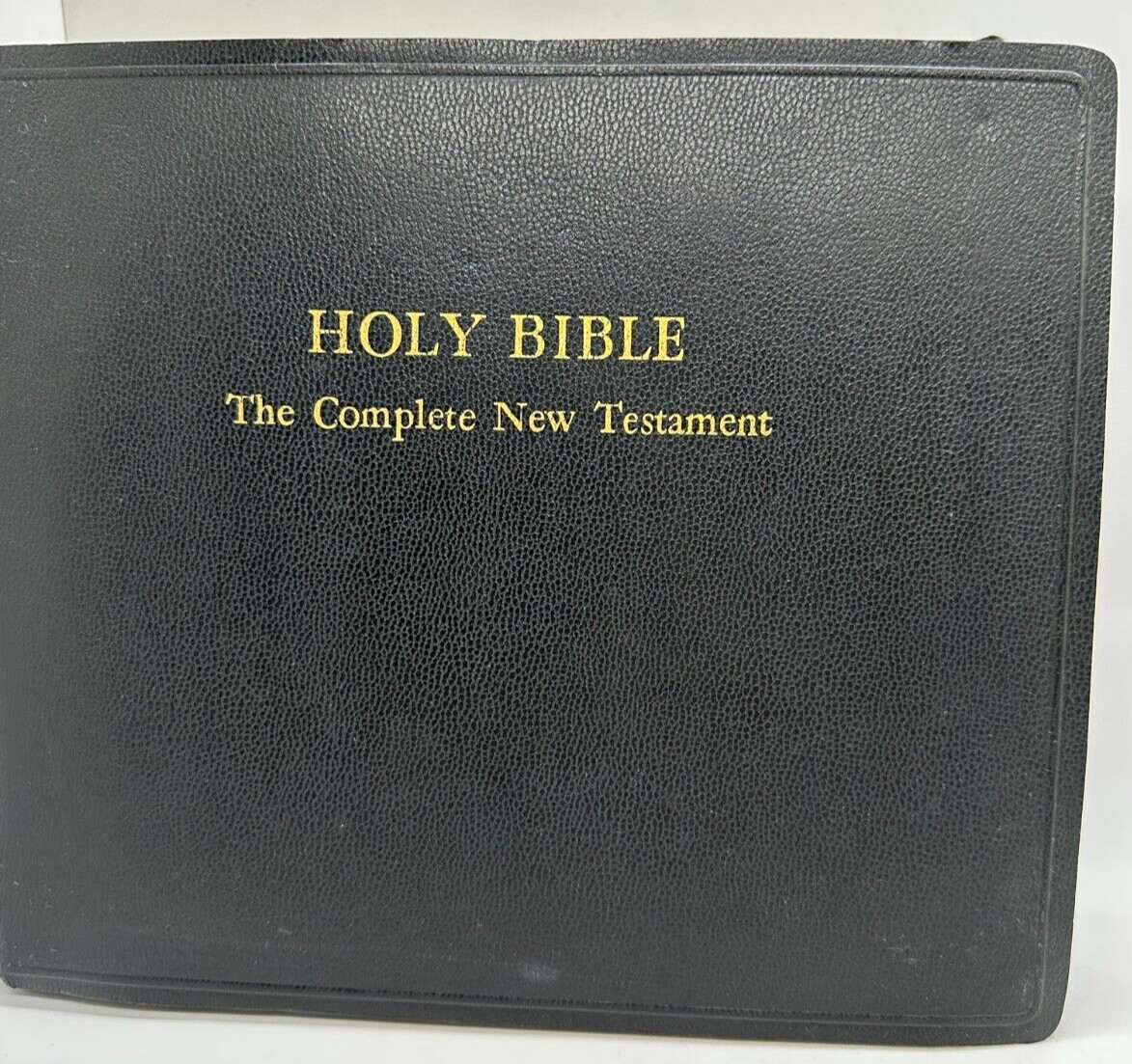 Vintage (1953) Audio Book Co. Holy Bible Complete NEW Testament 45 Record Set