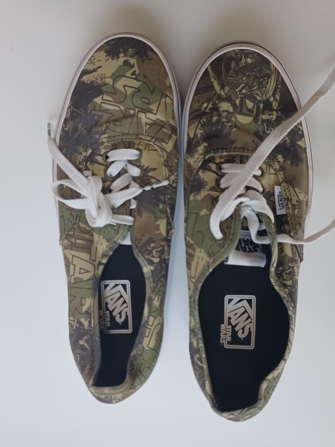 Vans Star Wars x Authentic Boba Fett Camo pre owned RARE Vintage