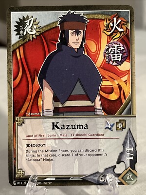 Naruto CCG 1st Edition Kazuma 811 Non Holo NM | eBay